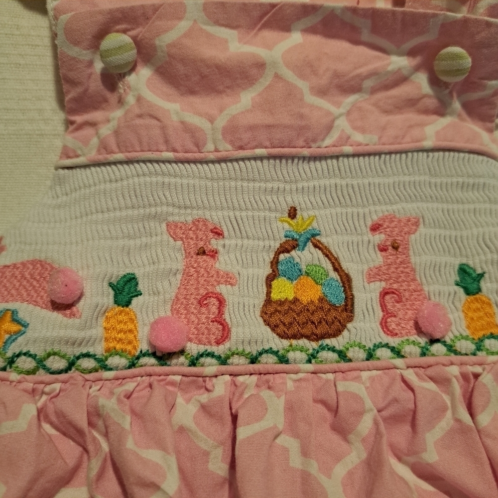Lil Cactus bunny bubble romper 6-12 months - Picture 2 of 8